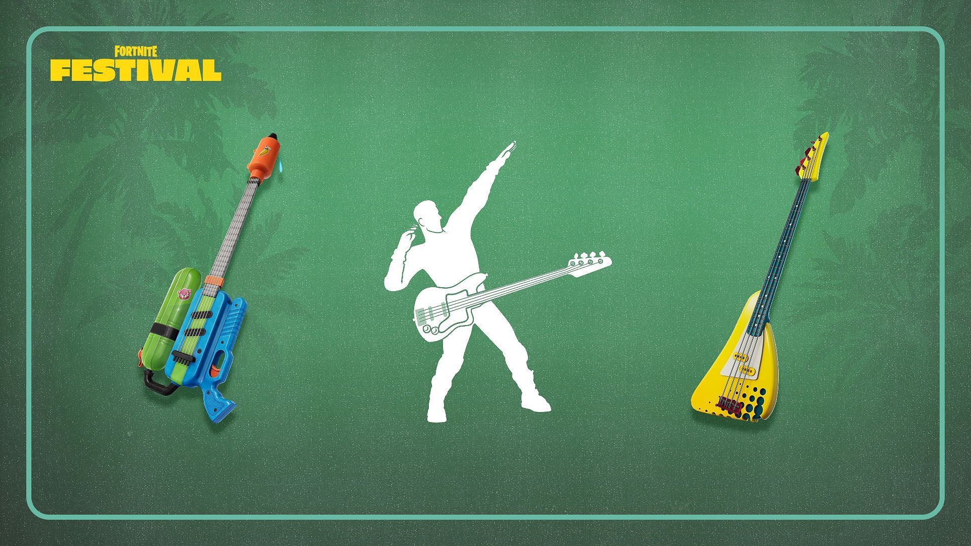 Free Music Pass rewards (Image via Epic Games)